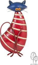 Handcrafted Decorative Cat Statue - Image 6