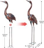 Handcrafted Decorative  Crane Status - Image 6