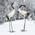 Handcrafted Decorative Crane Status - Image 2