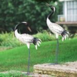Handcrafted Decorative Crane Status - Image 3