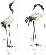 Handcrafted Decorative Crane Status - Image 6