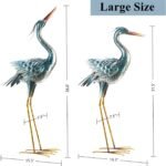 Handcrafted Decorative Crane Status - Image 4
