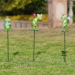 handcrafted decorative Frog Garden Stakes  - Image 5