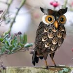 Handcrafed Decorative Owl Garden Statue