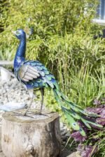 Handcrafed Decorative Peacock GardenStatues - Image 3