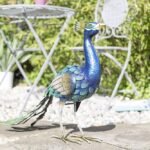 Handcrafed Decorative Peacock GardenStatues