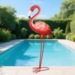 Handcrafed Decorative Pink Flamingo