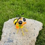 Garden Decor Cute Bee Lawn Ornament - Image 3