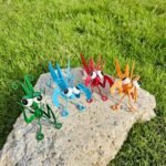 Handcrafed Decorative Grasshopper statues