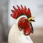 Handcrafed Decorative Rooster Statues - Image 4
