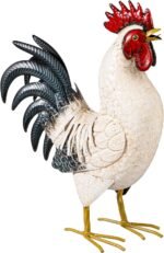 Handcrafed Decorative Rooster Statues - Image 5