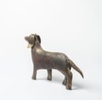 Handcrafed Decorative Golden Dog Figurine - Image 3