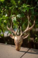 Handcrafed Decorative Reindeer Wall Mount