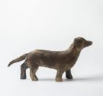 Handcrafed Decorative Golden Dog Figurine - Image 6