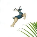 Handcrafed Decorative Reindeer Figurine - Image 3