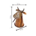 Handcrafted Cow Bottle Topper - Image 4