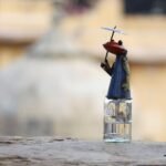 Handcrafed Decorative Frog Bottle Topper