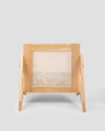 Jodhpur crafts Lounge Sofa Modern Simple Small Sofa Balcony Backrest Single Leisure Sofa Chair Living Room Small Apartment Bedroom Leisure Chair Lounge Sofa for Bedroom - Image 5