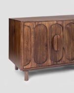 Jodhpur Crafts 59-Inch Buffet Cabinet Sideboard with Storage, Modern Sideboard Buffet Table with Doors for Living Room, Dining Room - Image 5