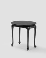 Jodhpur Crafts Solid Sheesham Wood Nesting Table for Living Room | Set of 2 Stools | Warm Chestnut Finish (Basic Assembly Required) - Image 2