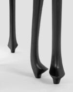 Jodhpur Crafts Solid Sheesham Wood Nesting Table for Living Room | Set of 2 Stools | Warm Chestnut Finish (Basic Assembly Required) - Image 3