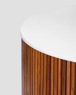 Jodhpur Crafts Fluted Coffee Table in Marble top - Image 5