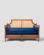 Jodhpur Crafts SAVOIR 2-Seater Sofa, colonial-style furniture, solid teak wood - Image 6