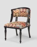 Jodhpur Crafts, KILIM Chair, European Design.