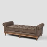 JODHPUR CRAFTS Montag Victorian-era design Chocolate Brown