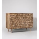 Jodhpur Crafts Accent Cabinet, 63'', Natural - Image 4