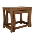 Jodhpur crafts sheesham Wood Nested Side Tables in Honey Finish - Image 8