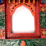 Jodhpur Crafts Jharokha Wall Hanging | Wooden Jharokha Frame Hangings - For Home, Wall Decor, Frames, Living room, Entrance Decoration & Gifts - 18 Inch (Wood, Multicolor) - Image 2