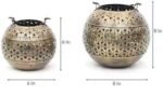 Jodhpur Crafts Iron Antique Big Handi Tea-Light Holder, Metal Tealight Candle Holders for Decor & Showcase Items (Length 7 inches, Width 7 inches, Height 8 Inches) - Image 4