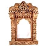 Jodhpur crafts Wooden Jharokha Frame | For Mirror & Photos | Rajasthani Decor - 36 Inch - Image 4