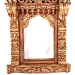 Jodhpur crafts Wooden Jharokha Frame | For Mirror & Photos | Rajasthani Decor - 36 Inch - Image 6