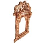 Jodhpur crafts Wooden Jharokha Frame | For Mirror & Photos | Rajasthani Decor - 36 Inch - Image 5