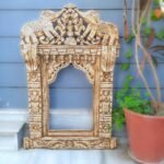 Jodhpur crafts Wooden Jharokha Frame | For Mirror & Photos | Rajasthani Decor - 36 Inch
