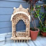 Jodhpur Crafts Jharokha Wall Hanging Wood Ethnic Motifs Antique Hall Jharokas - Image 7