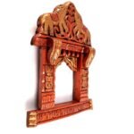 Jodhpur Crafts Wood Wall Hanging Jharokha (18 inch , Brown) - Image 11