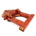 Jodhpur Crafts Wood Wall Hanging Jharokha (18 inch , Brown) - Image 6