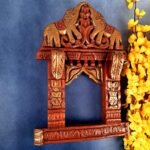  JODHPUR CRAFTS Wood Wall Hanging Jharokha - Image 2