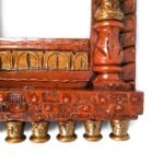 Jodhpur Crafts Handcrafted Wooden Jharokhas copper-toned brown - Image 8