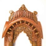 Jodhpur Crafts Handcrafted Wooden Jharokhas copper-toned brown - Image 11