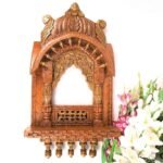 Jodhpur Crafts Handcrafted Wooden Jharokhas copper-toned brown - Image 6