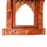 Jodhpur Crafts handcrafted wooden Peacock Jharokha - Image 5