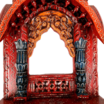 Jodhpur Crafts Handcrafted Rajasthani Wooden Jharokha - Image 5