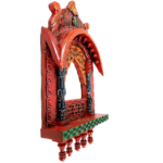 Jodhpur Crafts Handcrafted Rajasthani Wooden Jharokha - Image 9