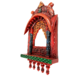 Jodhpur Crafts Handcrafted Rajasthani Wooden Jharokha - Image 10