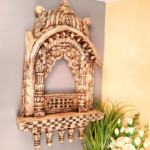 Jodhpur Crafts Jharokha Wall Hanging Wood Ethnic Motifs Antique Hall Jharokas - Image 2