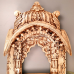 Jodhpur Crafts Jharokha Wall Hanging Wood Ethnic Motifs Antique Hall Jharokas - Image 5